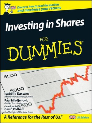 cover image of Investing In Shares For Dummies, UK Edition
